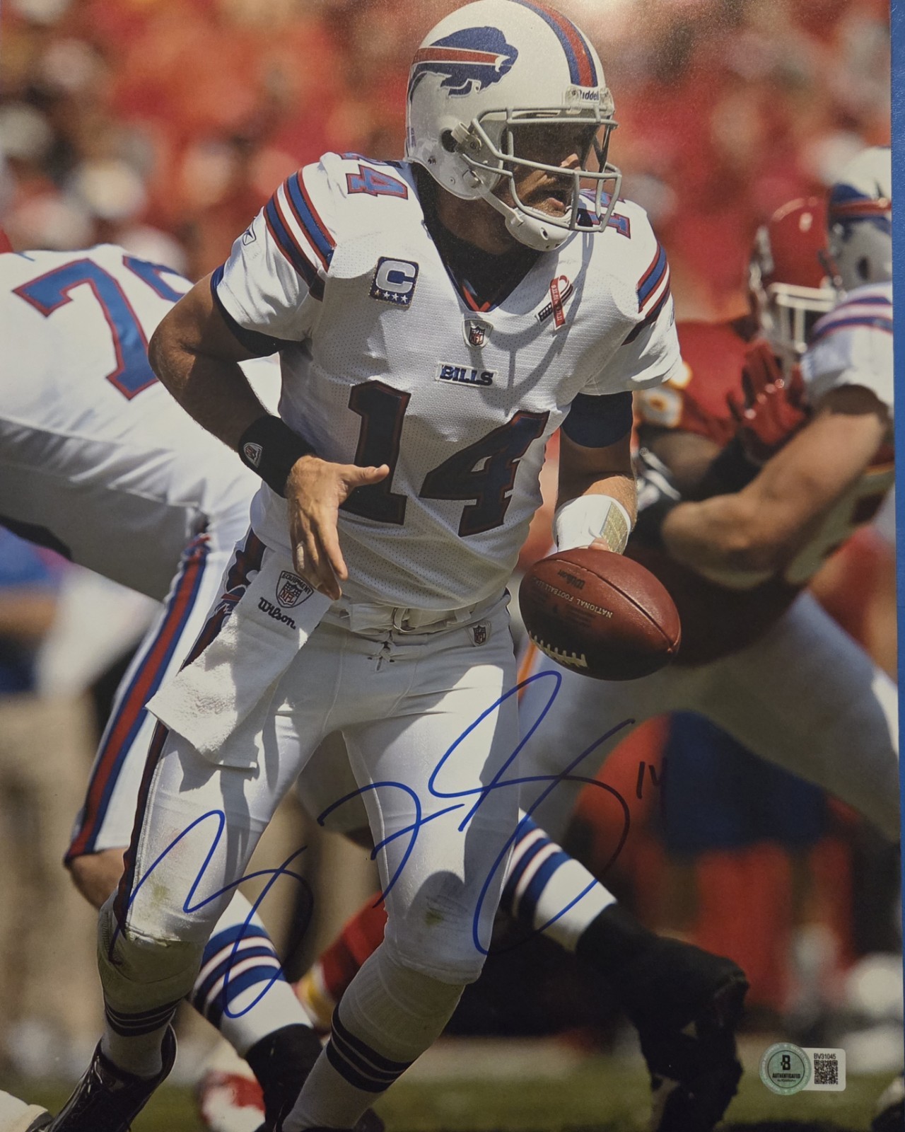 Ryan Fitzpatrick Autographed Signed Buffalo Bills 11x14 BAS COA 