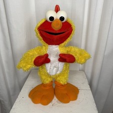 Chicken Dance Elmo 13" Toy 2001 Sesame Street Fisher-Price Sings Dances Works