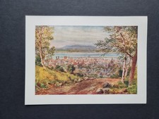 Antique 1907 print - Quebec & St Lawrence River - Canada - Mower Martin