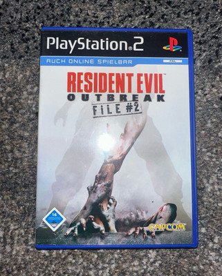 Capcom Resident Evil Outbreak File #2 PS2 PAL USK 16 inkl. Handbuch