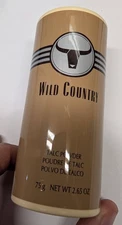 Lot of 1: Avon Wild Country Men's Talc Powder Sealed Discontinued  75g Each