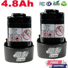2x Original Akku Für Makita BL1013 10,8 V Li-Ion Ersatzakku BL1014 Ladegeräte