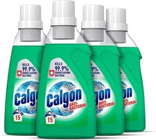Image of Calgon Antibacterial Washing Machine Limescale Remove Water Softener Gel 4x750ml