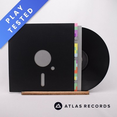 New Order Blue Monday Die-Cut Sleeve 12'' Single Vinyl Record FAC 73 - VG+/VG+