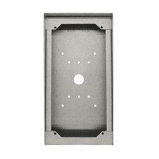 Aiphone SBX-ISDVFRA Stainless Steel Surface Mount Box for Audio/Video Door