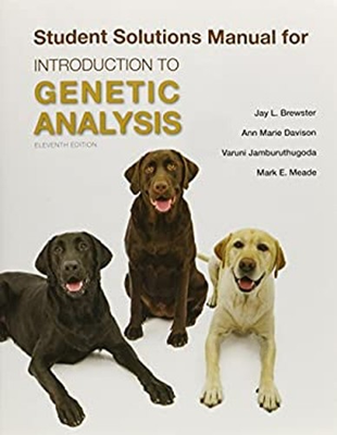 #ad Solutions Manual for Introduction to Genetic Analysis Paperback $8.97