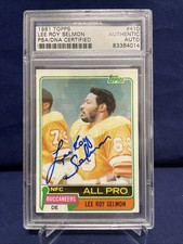 Lee Roy Selmon PSA/DNA Signed 1981 Topps Autograph