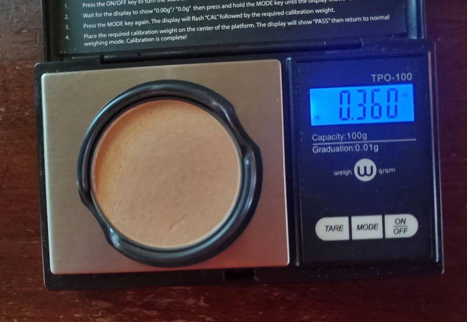 RARE Cle De Peau NEW #72 'Perfect Enhancing Powder REFILL' Medium Tan 5g/.17oz - Image 2 of 4