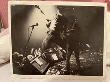 UK SUBS - on stage Walkerprint 10x8 Photograph - 