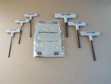 VTG Craftsman Grip T-Handle Metric Hex Key Set 46298 Good Cond (Read - No 10mm)