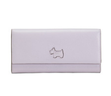 Radley OS Leather Flapover Wallet 8in x 3.5in Large Matinee Style