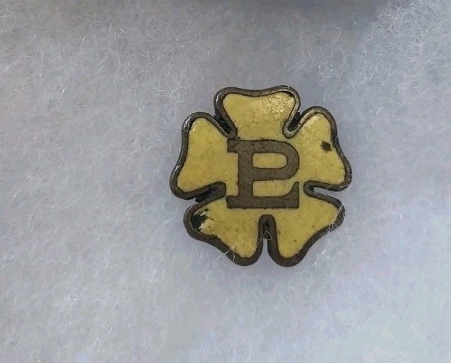 Antique Primrose League collar button