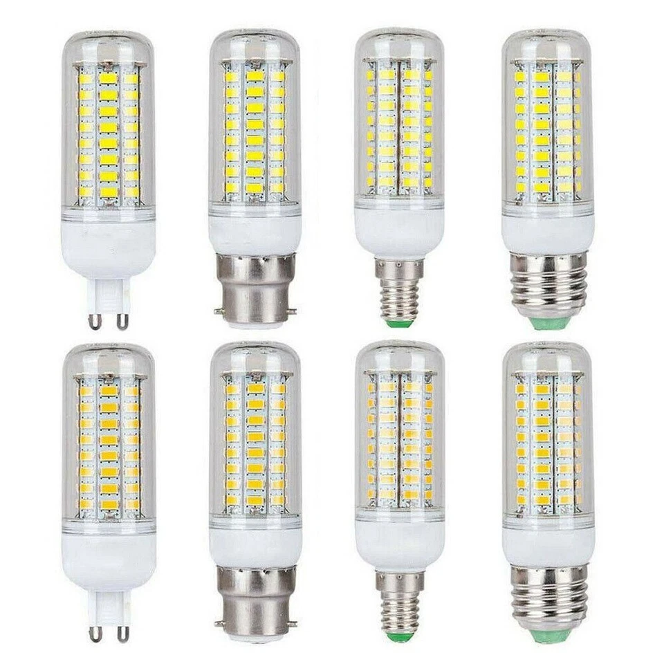 LED E27 E14 B22 G9 Mais Lampe Birne 5730 SMD Leuchtmittel Licht 220V-240V - Bild 1 von 4