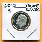 Gem 2012-S Proof Ultra-Cameo Silver Roosevelt Dime - Free Shipping