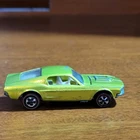 Hot Wheels Vintage US Redline Custom Mustang Antifreeze Green White Interior