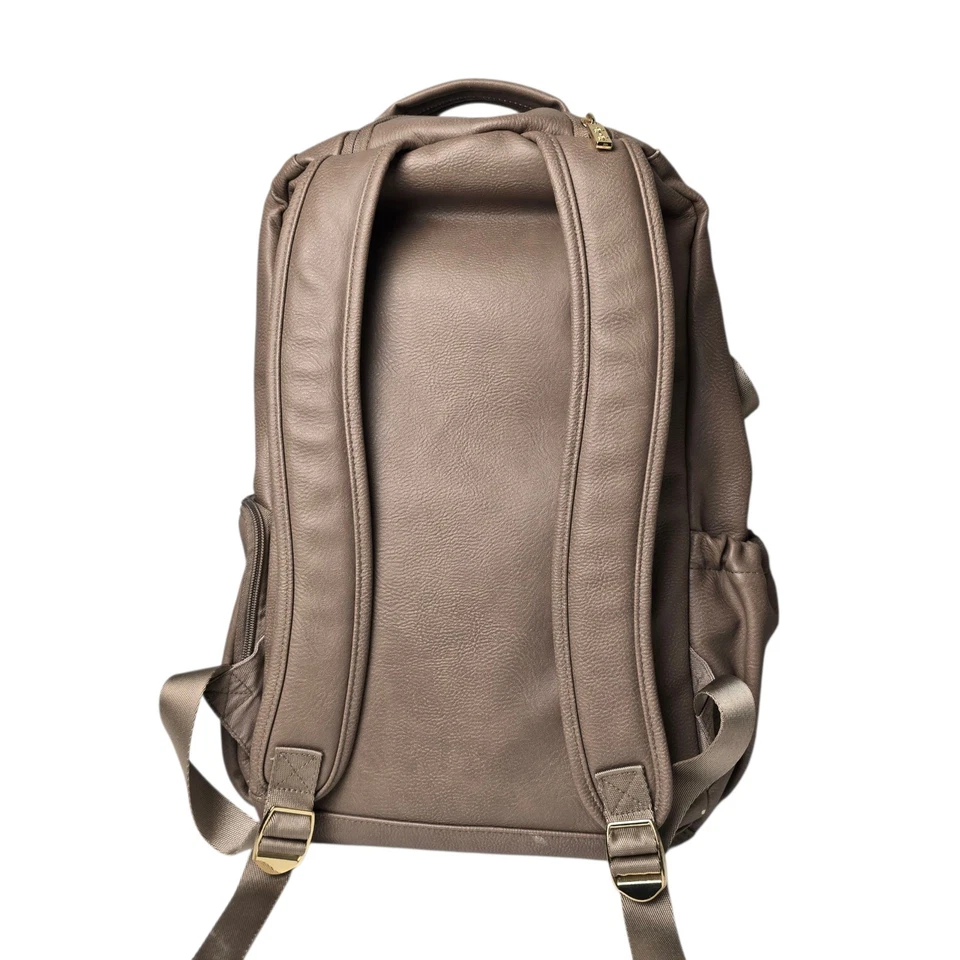 Itzy Ritzy Large Boss Cream Backpack Diaper Bag Plus Changing Pad - Image 3 of 4