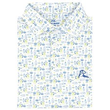 Rhoback the Margarita Men'S Short Sleeve Performance Polo