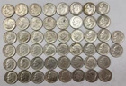Roll of 50 Silver Roosevelt Dimes $5 Face Value 90% Silver Coins Mixed Dates