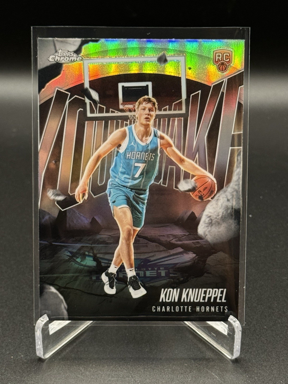 2025-26 Topps Chrome Kon Knueppel Youthquake Refractor Rookie