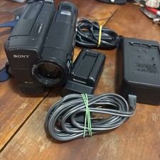 - Sony Handycam Video8 CCD-TR66 W/ Charger and Dead Battery Tested