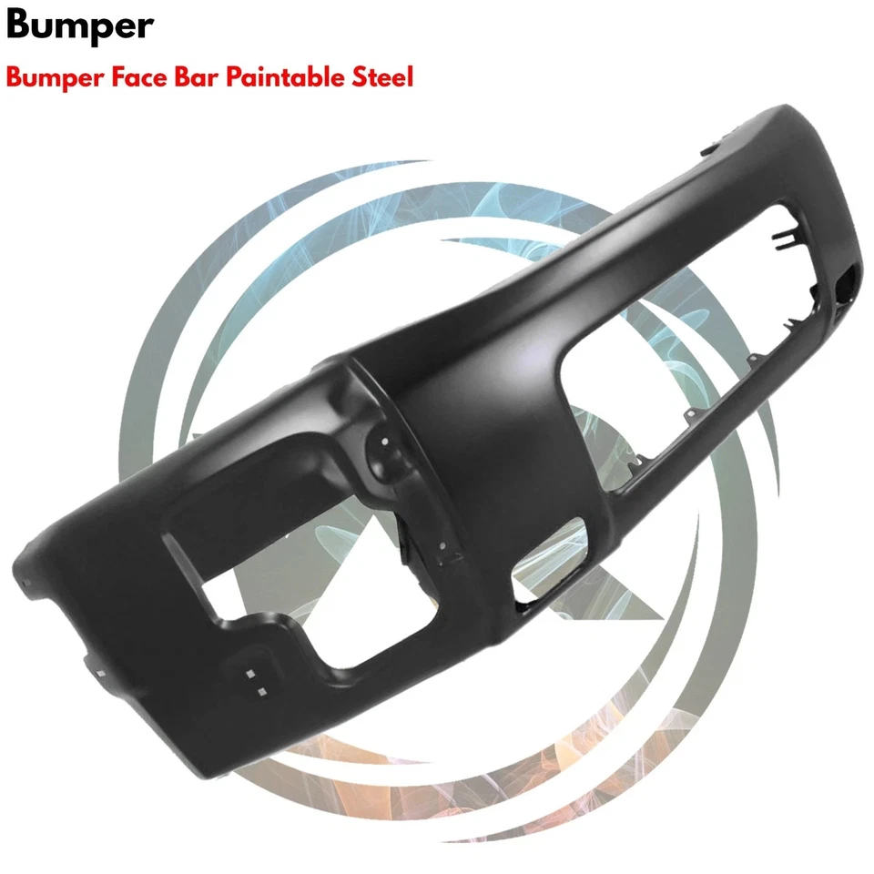 Front Bumper Face Bar Paintable & Fog Light Assembly For 2008-2015 Nissan Titan Foto 3 de 4