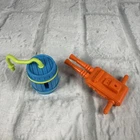 Tmnt Sewer Sub Barrel Accessories Vintage Ninja Turtles Vehicle Parts w/ Hose
