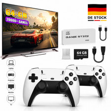 Videospielkonsole 20.000+ Spiele Retro Gaming Kabellose Controller Plug & Play