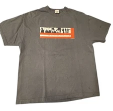 Vintage U2 Elevation Tour 2001 Short Sleeve Band T Shirt Mens Size XL Dbl Side