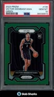 2023 PANINI PRIZM #136 VICTOR WEMBANYAMA PRIZMS GREEN RC ROOKIE PSA 10