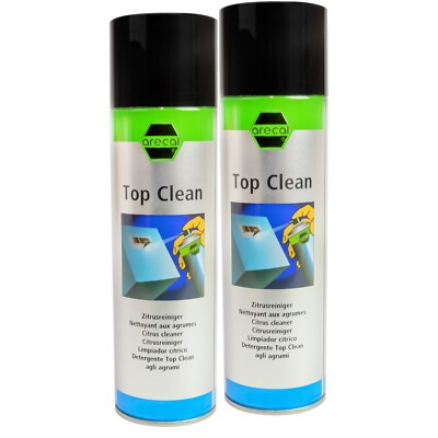 arecal Top Clean Zitrusreiniger 2x 500ml Citrus Klebstoffentferner Sprühdose