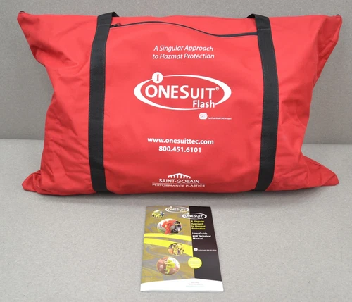 ONESuit Flash Protective Hazmat Suit NFPA 1901,2005 ed X-Large Saint Gobain SEI image 12