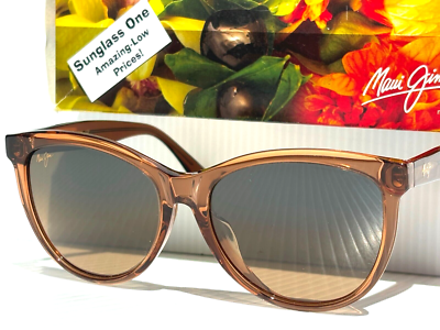 NEW Maui Jim GLORY GLORY Cinnamon POLARIZED Bronze GLASS Sunglass