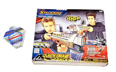 Xploderz Firestorm Series Quick Draw, 2-Pack, 600 Total Rounds of Ammo ...