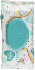 Pampers Sensitive, Water Based Baby Wipes, 56 Total Wipes
