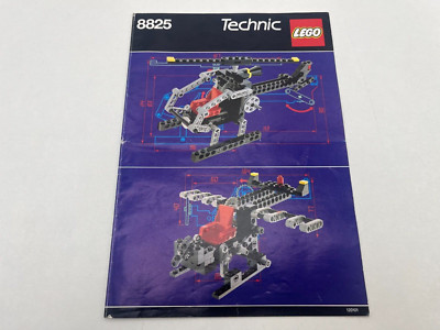 LEGO   Bauanleitung Technic Helicopter 8825 Instruction ungelocht 190