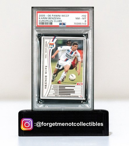 Autocollant Panini Karim Benzema Rookie - Lyon KB9 - Saison 2007 - Rare
