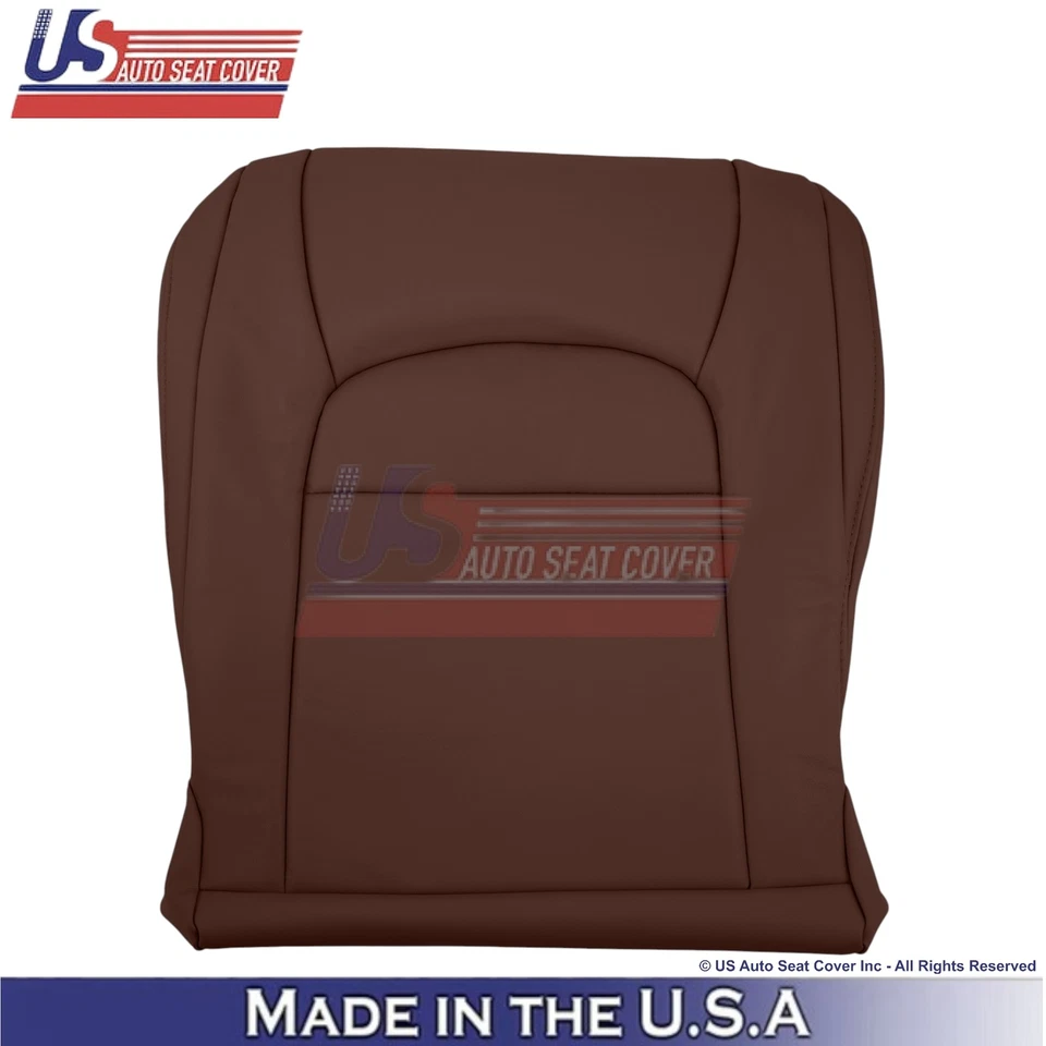 Cubiertas de repuesto inferiores delanteras de cuero marrón para Toyota Land Cruiser 2008-2021 Foto 3 de 4