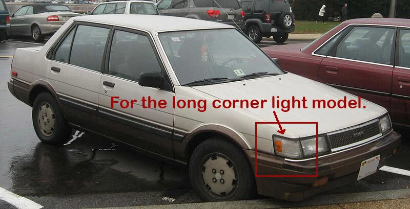 PARA TOYOTA COROLLA AE80 EE80 AE82 LUZ TRASERA LUZ SEÑAL LÁMPARA Foto 2 de 4