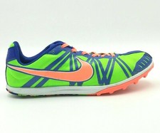 Nike Men  s Waffle Racer Running Track Shoes Sz 13 Blue Green Orange 453972-384