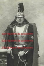 12e Cuirassiers cavalerie casque Verdun Tranchée Somme Marne 1916 1915 cheval RC