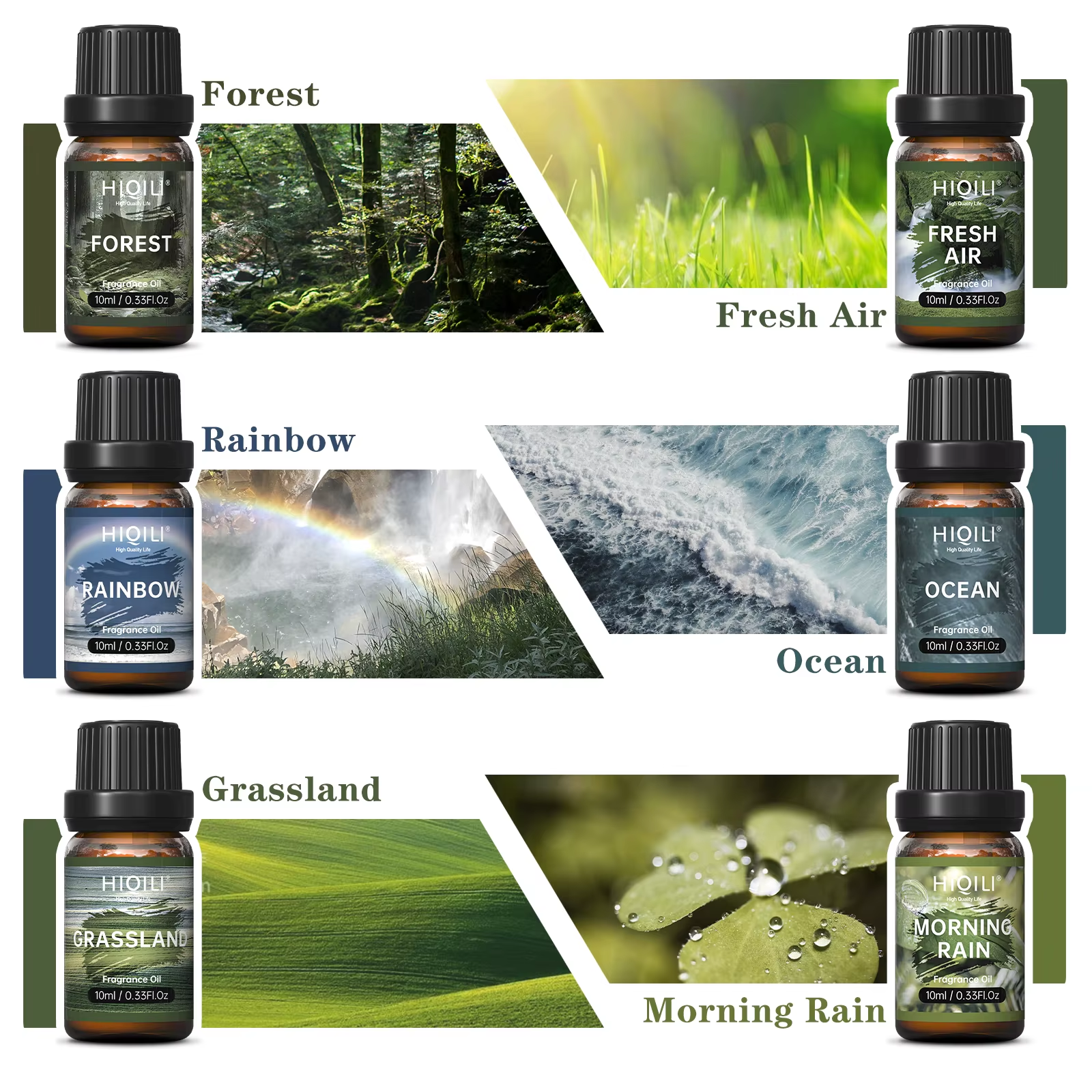 Top 6 Nature-Themed Fragrance Oils for Aromatherapy & Diffusers
