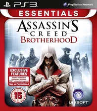 Assassin's Creed Brotherhood PS3 GOOD CONDITION ORIGINAL GAME CASE WITH MANUAL