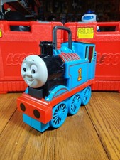 Thomas  Friends Take N Play Along Train Lot Of 13 Die cast Toys with Carry Case