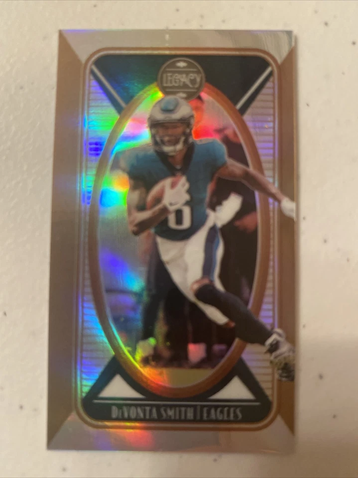 2022 Panini Legacy DeVonta Smith Mini Holo 52/75 SP #78 Philadelphia Eagles🔥 - Image 3 of 3