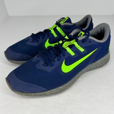 Nike Boys CI3440-400 Navy Blue Downshifter 9 RW Low Mesh Size 7 Y Sneakers