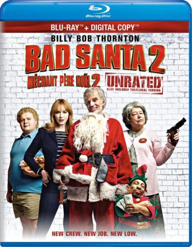 Bad Santa 2 (Unrated & Theatrical Versions) (Blu-ray) Tony Cox (Importación USA) - Imagen 1 de 2