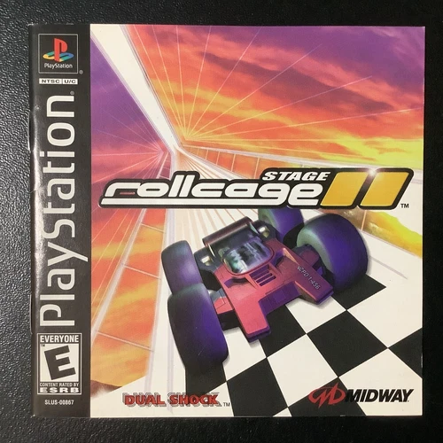 Rollcage Stage II 2 PS1 Sony PlayStation Instruction Manual Only