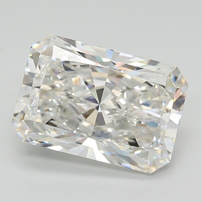 4.07 Ct RADIANT Cut IGI Certified Lab Grown CVD Diamond F Color VVS2 Clarity
