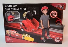 Disney Pixar Cars Heel Wheel Light Up Skates