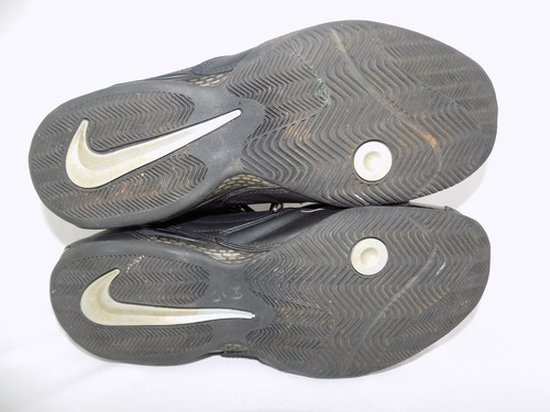Nike Zoom Air Athletic Shoes Black w/ Silver Men's Sz 11  - Picture 4 of 5